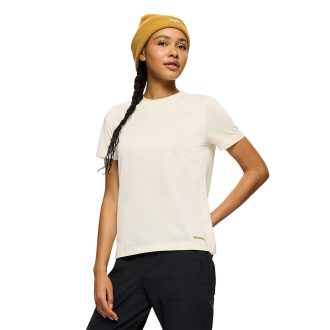 Aktiv kortärmad t-shirt för kvinnor