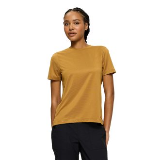 Aktiv kortärmad t-shirt för kvinnor