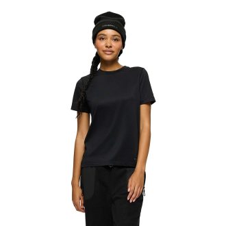 Aktiv kortärmad t-shirt för kvinnor