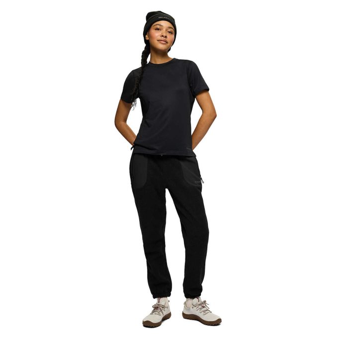 Aktiv kortärmad t-shirt för kvinnor