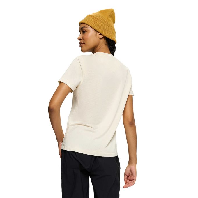 Aktiv kortärmad t-shirt för kvinnor