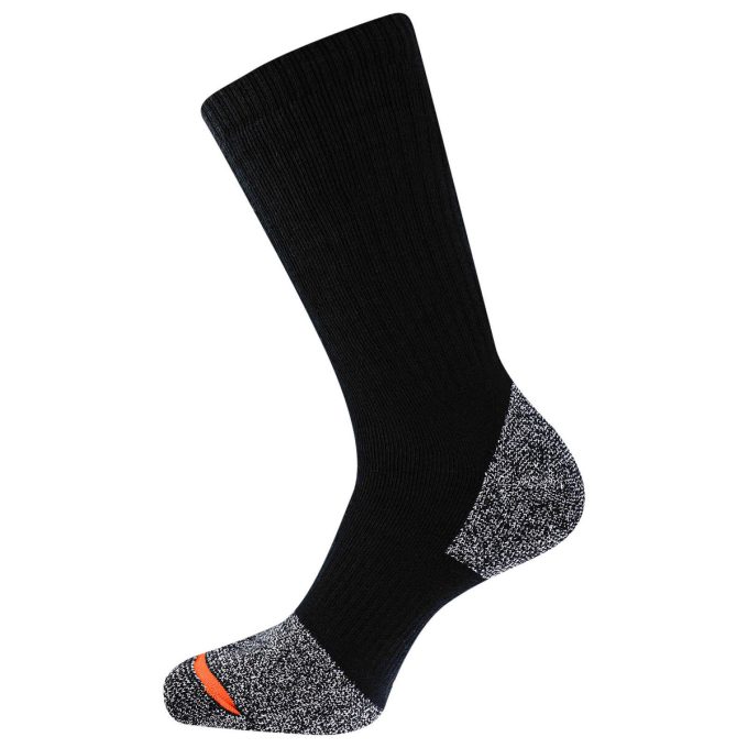 Bomull Skyddstö Boot Crew Sock