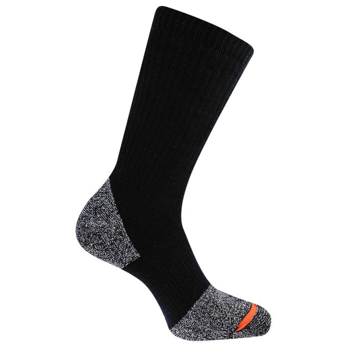 Bomull Skyddstö Boot Crew Sock