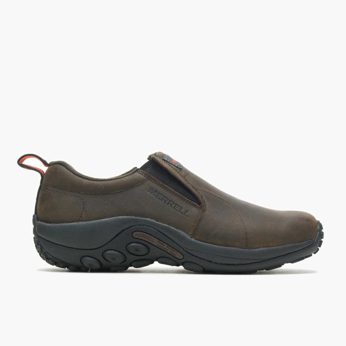 Herr Jungle Moc Leather SR Arbetssko bred bredd