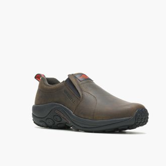 Jungle Moc Leather SR Arbetssko för män