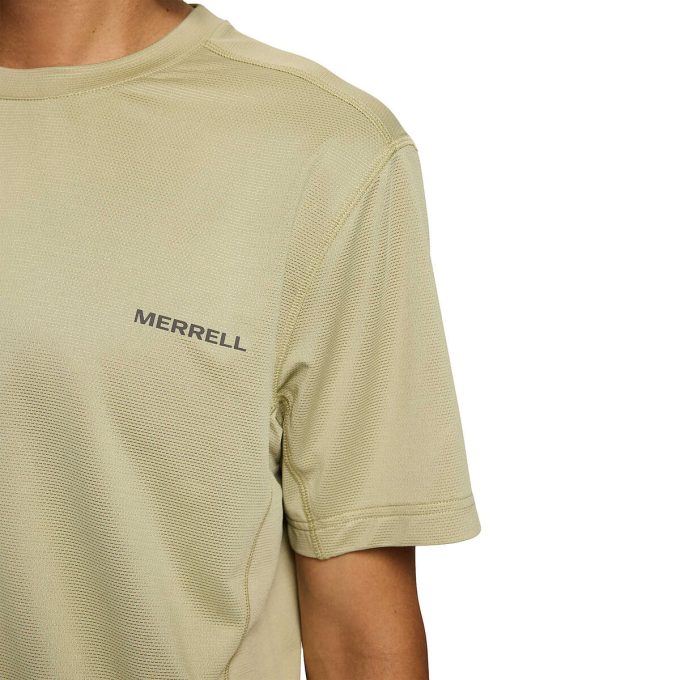 Tech kortärmad t-shirt för män