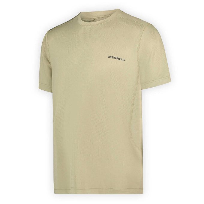 Tech kortärmad t-shirt för män