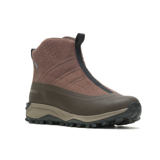 Thermo Snowdrift Zip Mid Shell för män