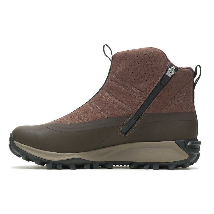 Thermo Snowdrift Zip Mid Shell för män